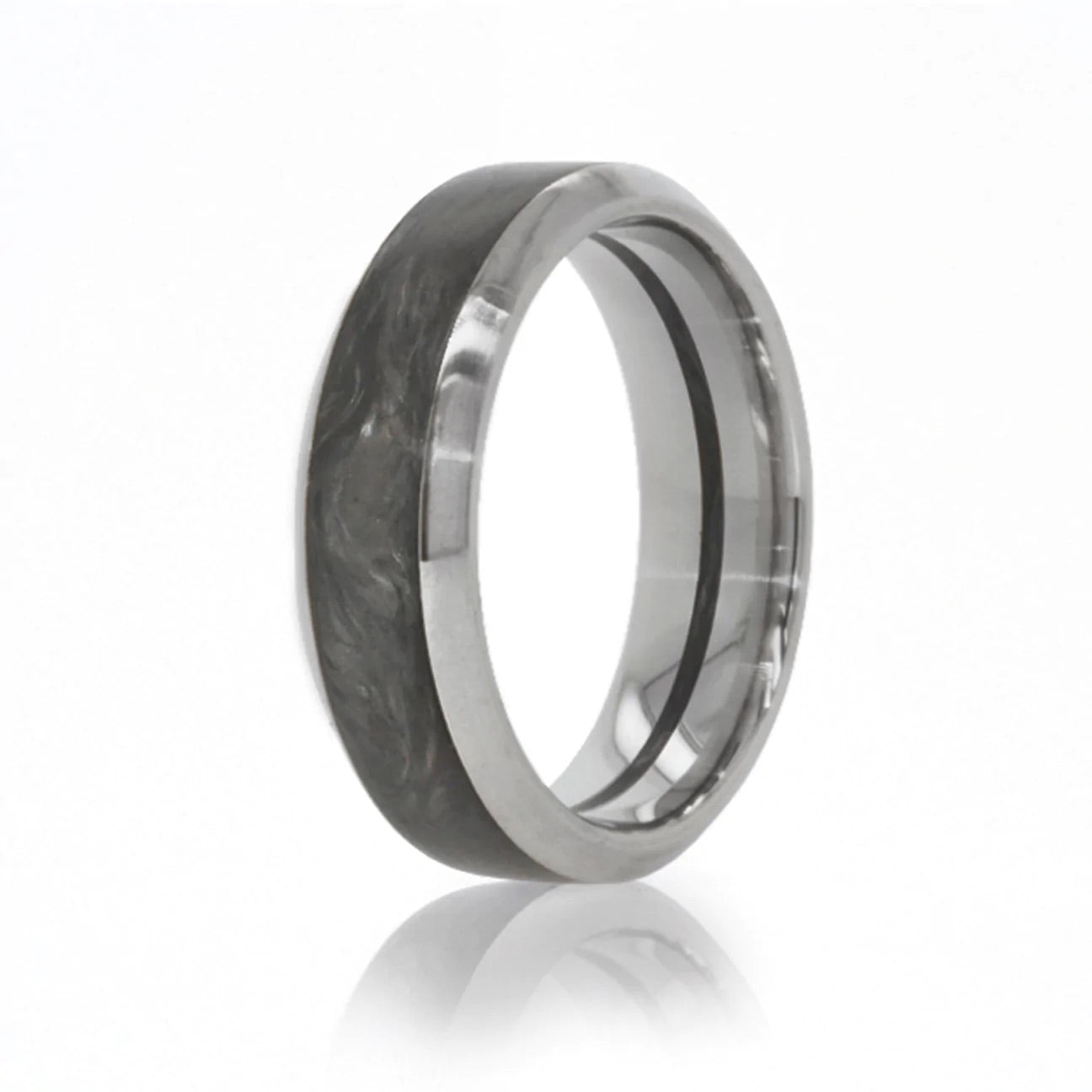 Forged Carbon and Titanium Channel Ring